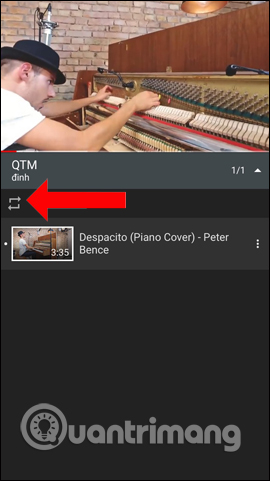 Biểu tượng replay Youtube