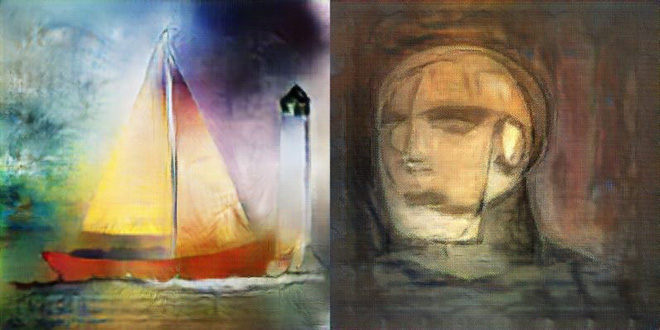 Bức vẽ của một AI có tên là Vincent 