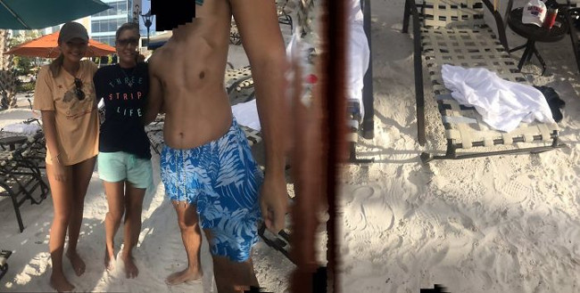 Khi bạn nhờ người khác chụp hộ ảnh.