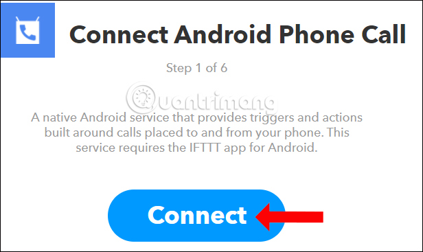 Nhấn chọn nút Connect