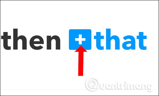 Thiết lập hành động cho phần That 