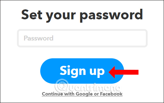 Nhập mật khẩu cho tài khoản