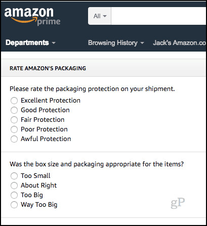 Truy cập vào amazon.com/packaging