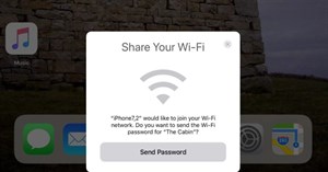 Hướng dẫn chia sẻ mật khẩu Wi-Fi trên iPhone/ iPad