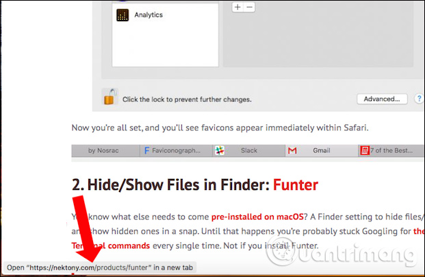 Hiển thị Link Preview