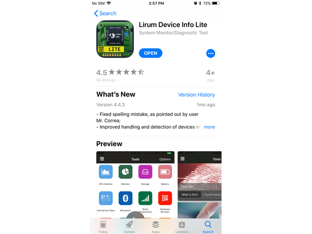 Ứng dụng Lirum Info Lite