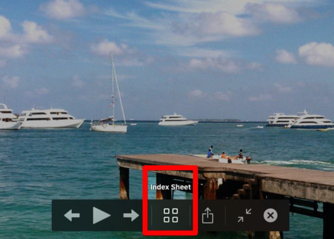 Chuyển giữa các hình ảnh ngẫu nhiên trong Quick Look