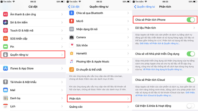 Kích hoạt tính năng hỗ từ xa