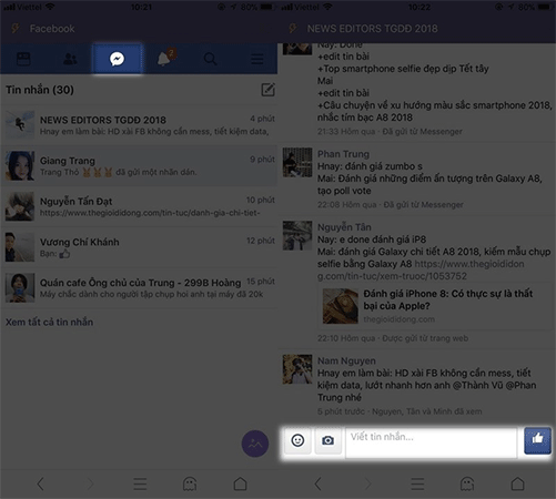Không cần tải Messenger vẫn có thể chat một cách nhanh chóng.