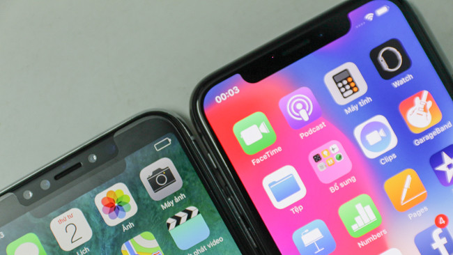 Bộ phận khuyết màn hình iPhone X