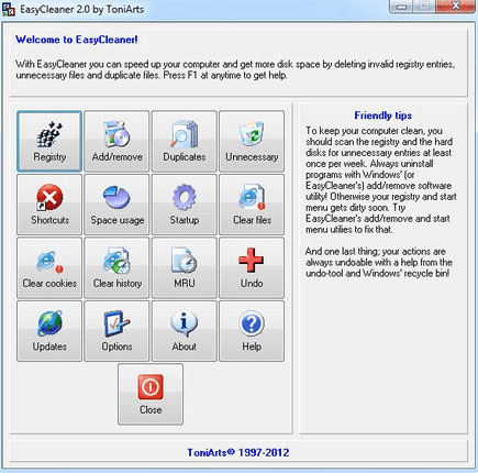 Phần mềm EasyCleaner