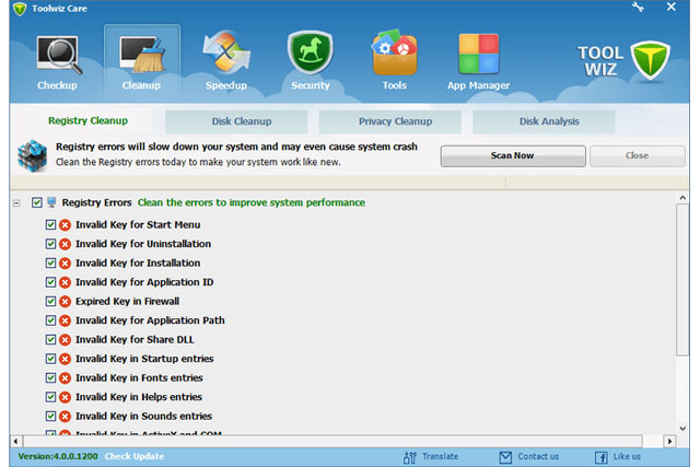 Phần mềm ToolWiz Care