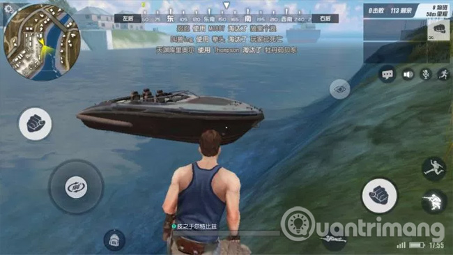 Vị trí lấy Cano