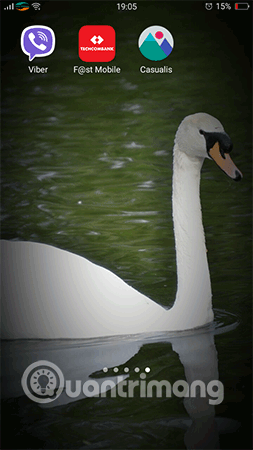 Hình nền độc đáo và bắt mắt.