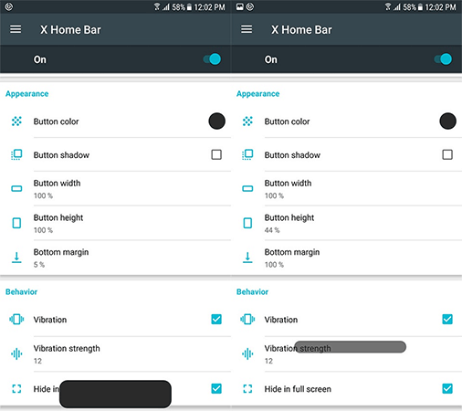 Ở mục Appearance còn rất nhiều tùy chỉnh thú vị khác.
