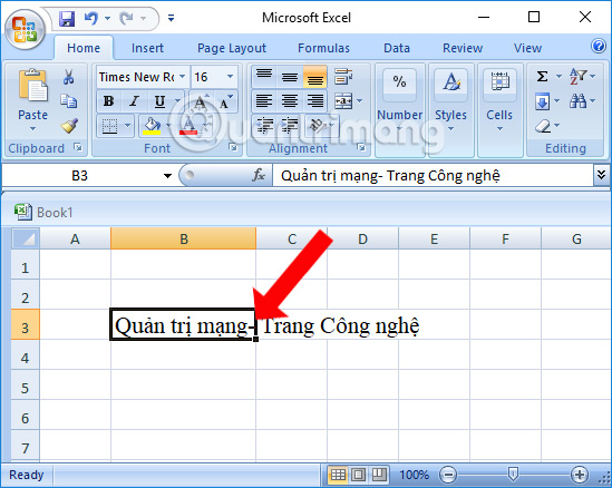 3 cách xuống dòng trong 1 ô Excel