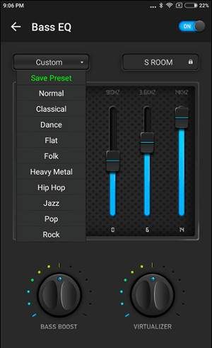 Ứng dụng cân bằng âm thanh