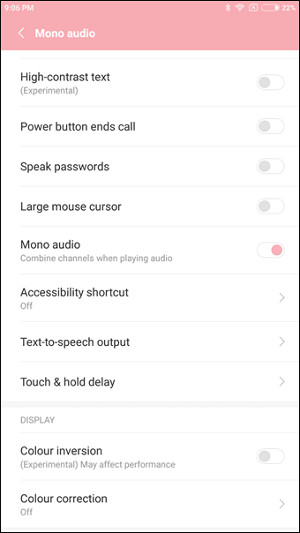 Bật âm thanh Mono Audio cho tai nghe