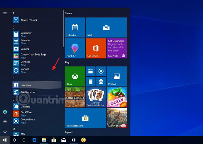 Action Center trên Windows 10 Redstone 4