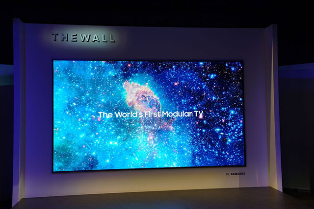 The Wall rộng 146 inch, dùng công nghệ mới Micro LED