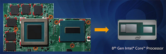 Con chip mới là sản phẩm kết hợp giữa Intel và AMD