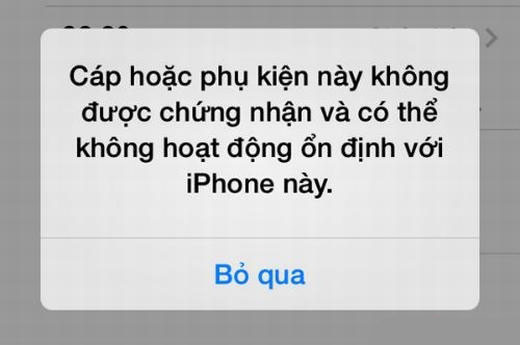  Do lỗi phụ kiện