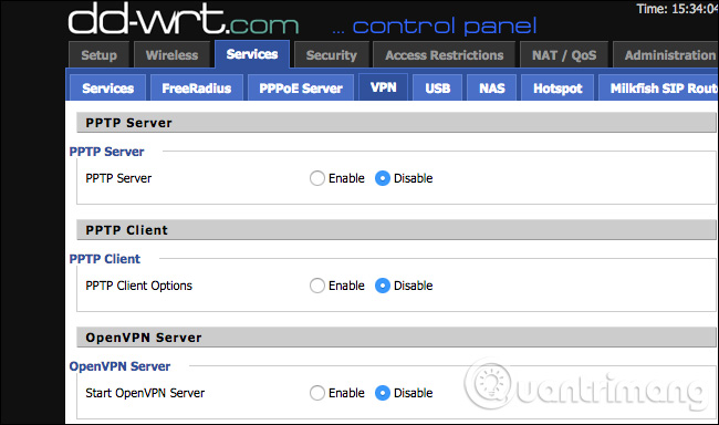 Router hỗ trợ DD-WRT
