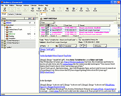 Chương trình email Mulberry