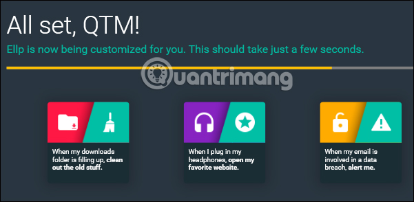 Thiết lập thẻ trên Ellp