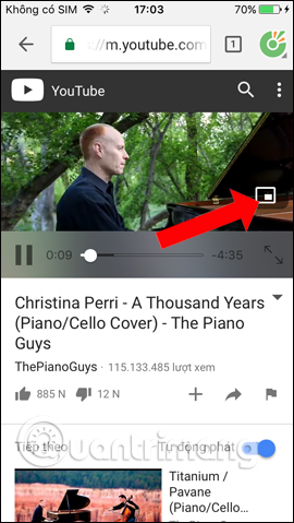 Biểu tượng ghim video