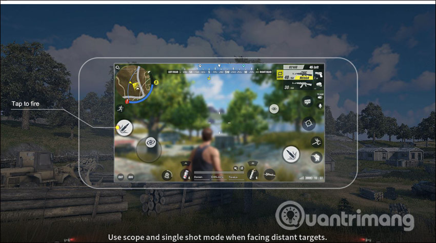 Nhảy dù trong Rules Of Survival