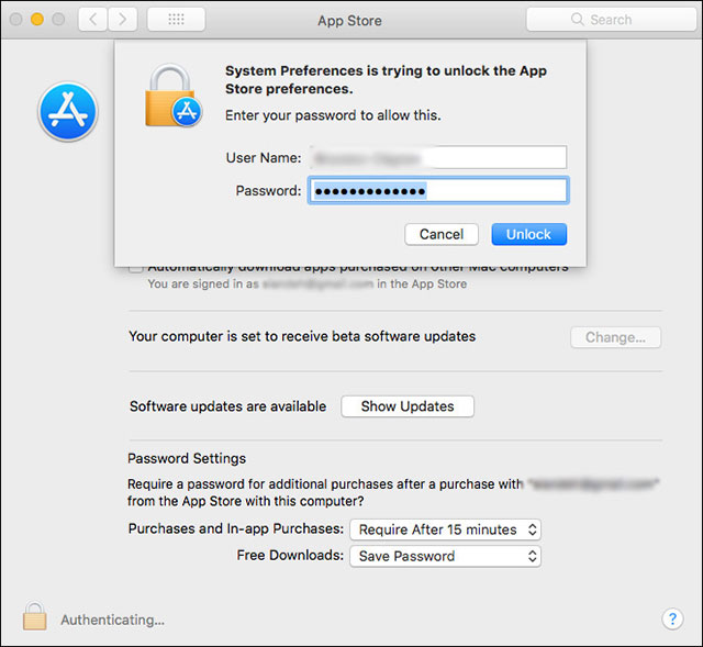 Nhưng khi khóa lại thì ai cũng truy cập được