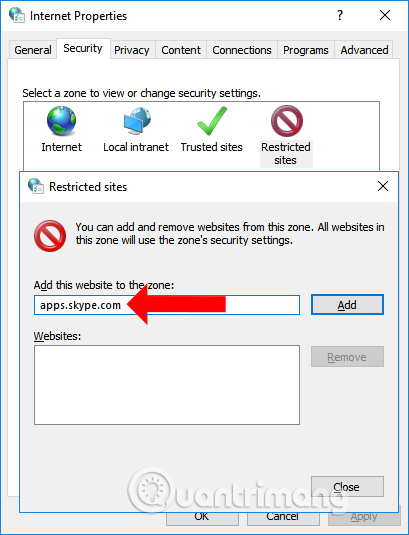 Chặn quảng cáo Skype 