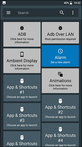 Danh sách các tùy chỉnh cho Android