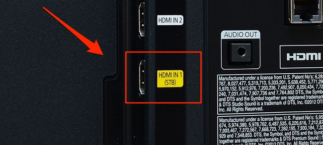 Cổng HDMI (STB)