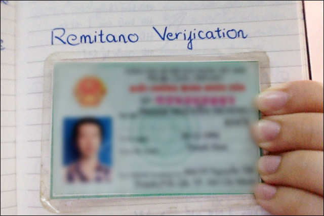 Chụp giấy tờ tùy thân 