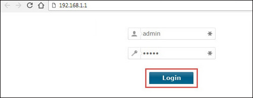 Truy cập vào trang quản lý