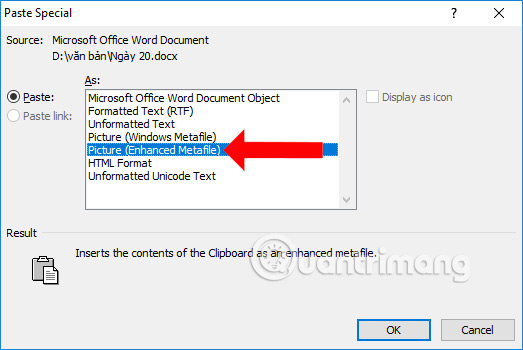 Lưu file Word dưới dạng ảnh