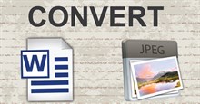 Cách chuyển Word sang ảnh JPG, PNG,...