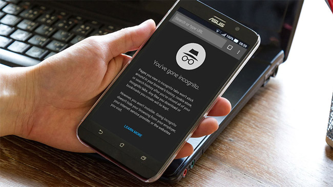 Chế độ ẩn danh trên Chrome