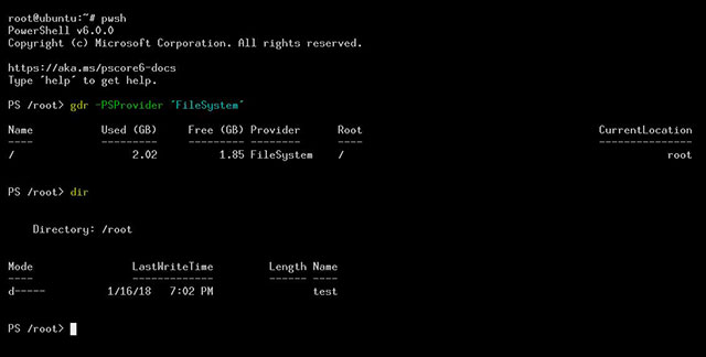 PowerShell Core trên Ubuntu 16.0 4