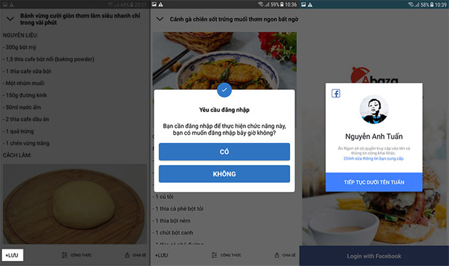 Lưu lại các công thức để tiện cho việc tìm kiếm sau này.