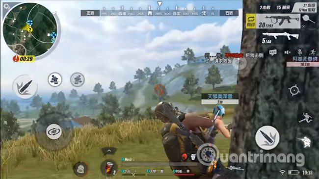 Quan sát góc rộng hơn