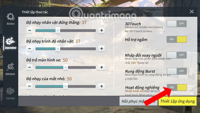 Bật tư thế nằm nghiêng 
