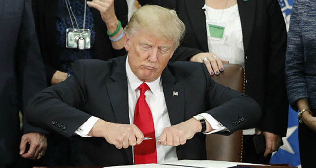 Tổng thống Mĩ Donal Trump