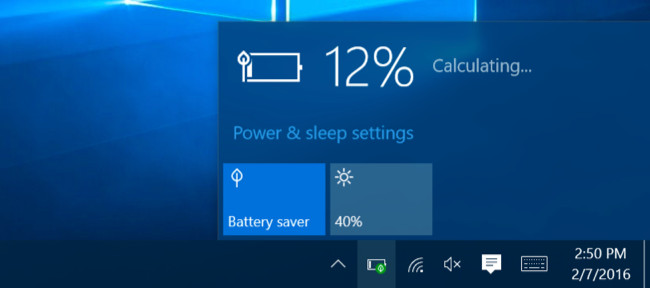 Kích hoạt chế độ tiết kiệm điện