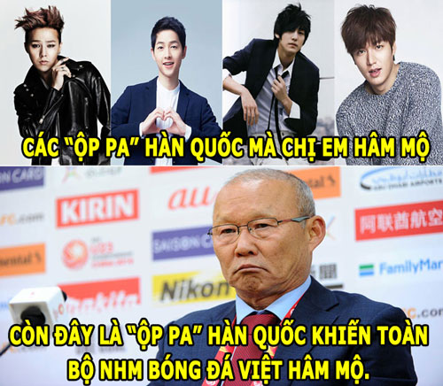  Park Hang-seo chính là thần tượng mới trong giới trẻ 