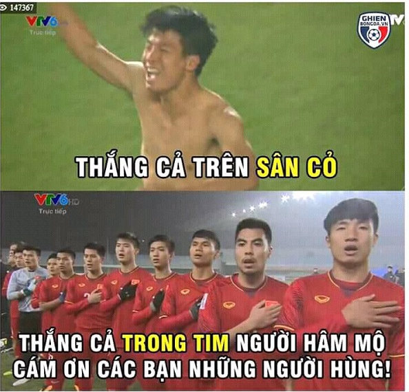 Những anh hùng trẻ tuổi là niềm tự hào của bóng đá Việt