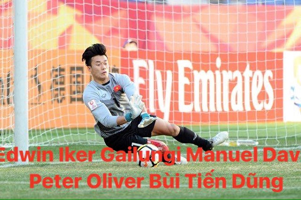 Thủ môn Bùi Tiến Dũng 