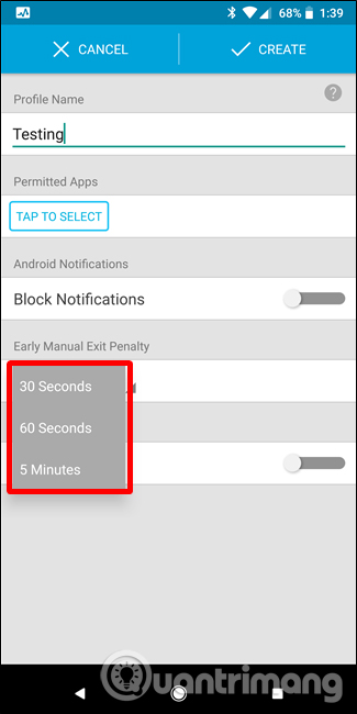 Chọn thời gian sử dụng điện thoại sớm hơn